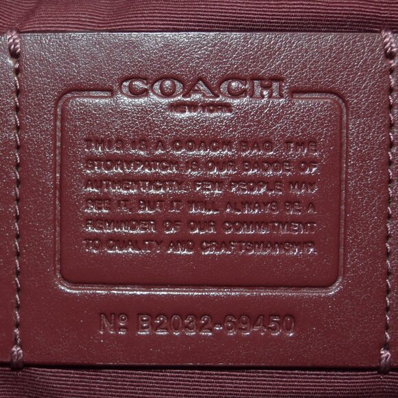Coach Central City Tote - refined calf leather - Picture 14 of 14